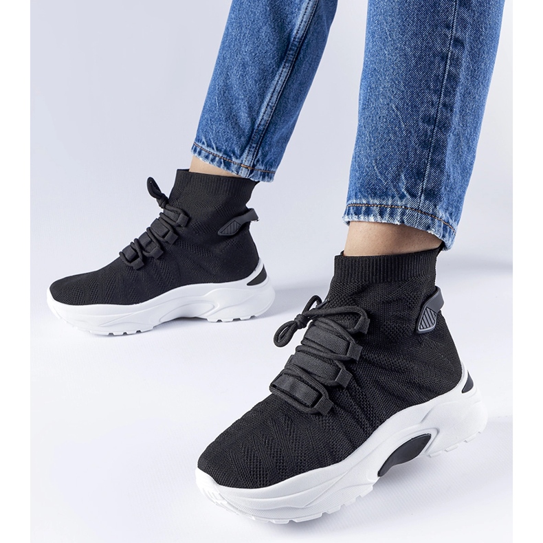 Zapatillas altas Vigatto negras negro 1 Zapatillas altas Vigatto negras negro 1