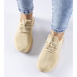 Zapatillas de tela beige de Derek 2