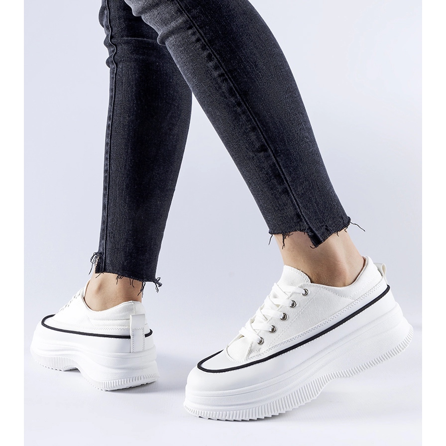 Zapatillas Zapatos De Mujer Con Plataforma 2019 Zapatillas Blancas