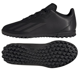 Zapatillas Adidas X CRAZYFAST.4 Tf Jr IE4084 negro 1 Zapatillas Adidas X CRAZYFAST.4 Tf Jr IE4084 negro 1