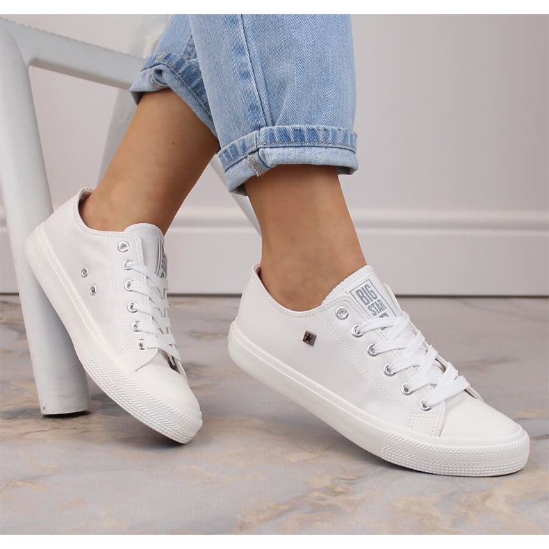 Deportivas blancas, ecopiel Big Star V274869 blanco 2