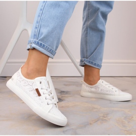 Deportivas Big Star encaje blanco W274925 7