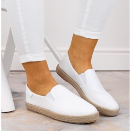 Alpargatas slip-on mujer blanco Big Star DD274015 3