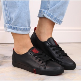 Zapatilla baja ecopiel negra Big Star GG274007 negro 4