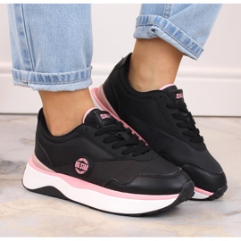 Deportivas mujer plataforma negras Big Star JJ274A014 negro 7