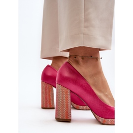 Laura Messi 2746 Zapatos de tacón rosa rosado 7