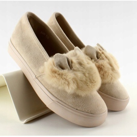 Preciosas zapatillas Minnie Bunny NB50 Beige 2