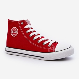 Zapatillas Big Star High Hombre Rojas T174104 rojo 5