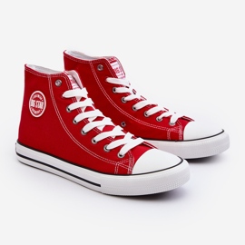 Zapatillas Big Star High Hombre Rojas T174104 rojo 1