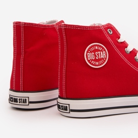 Zapatillas Big Star High Hombre Rojas T174104 rojo 6