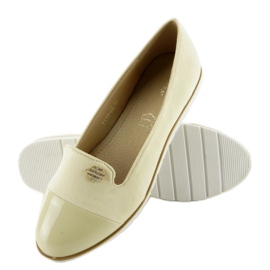 Mocasines pastel lordsy 7111 amarillo 2