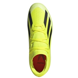 Zapatillas Adidas X Crazyfast League Fg Jr IF0691 amarillo 2