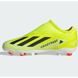 Zapatos Adidas X Crazyfast League Ll Fg Jr IF0689 amarillo 1