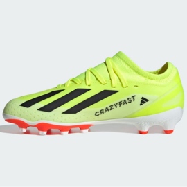 Zapatillas Adidas X Crazyfast League Ll Mg Jr IF0683 amarillo 1