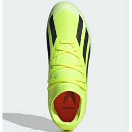 Zapatillas Adidas X Crazyfast League Ll Mg Jr IF0683 amarillo 2