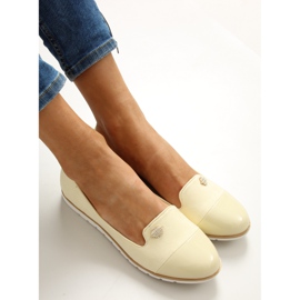 Mocasines pastel lordsy 7111 amarillo 4