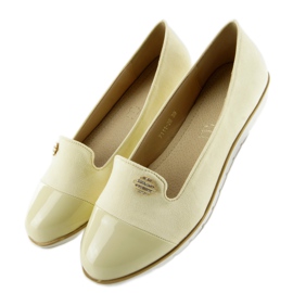 Mocasines pastel lordsy 7111 amarillo 5
