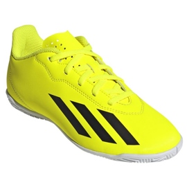 Zapatillas Adidas X Crazyfast Club In Jr IF0710 amarillo 2