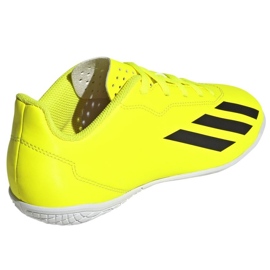 Zapatillas Adidas X Crazyfast Club In Jr IF0710 amarillo 3