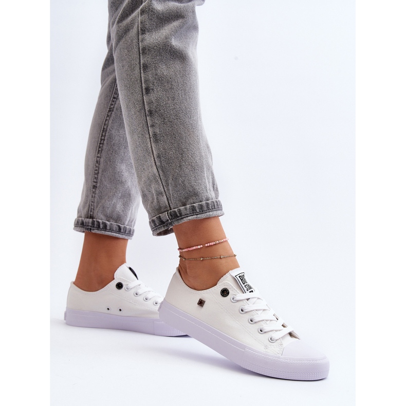 Zapatillas bajas clásicas para mujer Big Star AA274010 Blanco 1