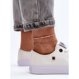 Zapatillas bajas clásicas para mujer Big Star AA274010 Blanco 3