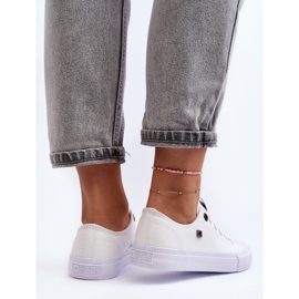 Zapatillas bajas clásicas para mujer Big Star AA274010 Blanco 8