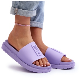 Chanclas de mujer Big Star LL274426 Morado violeta 13