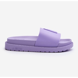 Chanclas de mujer Big Star LL274426 Morado violeta 8