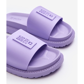 Chanclas de mujer Big Star LL274426 Morado violeta 5