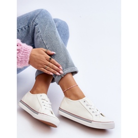 Zapatillas Mujer Piel Ecológica Blanco Lirean 1
