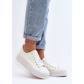 Zapatillas Mujer de Tela Blanco Staneva 3