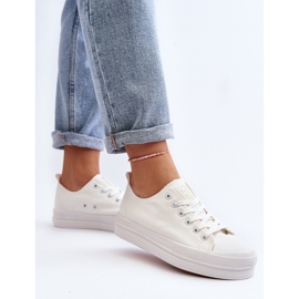 Zapatillas Mujer de Tela Blanco Staneva 5