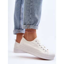Zapatillas Mujer de Tela Blanco Staneva 7