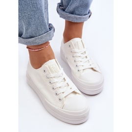 Zapatillas Mujer de Tela Blanco Staneva 8