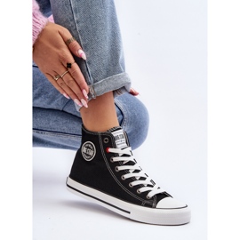 Zapatillas Altas Clásicas Mujer Big Star T274027 Negro 1