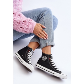 Zapatillas Altas Clásicas Mujer Big Star T274027 Negro 2