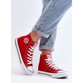 Zapatillas Altas Clásicas Mujer Big Star T274024 Rojo 5