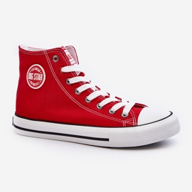 Zapatillas Altas Clásicas Mujer Big Star T274024 Rojo 6