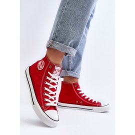 Zapatillas Altas Clásicas Mujer Big Star T274024 Rojo 7