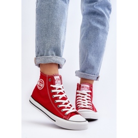 Zapatillas Altas Clásicas Mujer Big Star T274024 Rojo 8