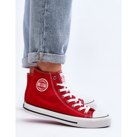 Zapatillas Altas Clásicas Mujer Big Star T274024 Rojo 10
