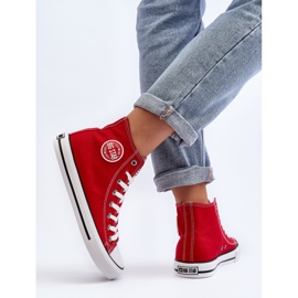 Zapatillas Altas Clásicas Mujer Big Star T274024 Rojo 11