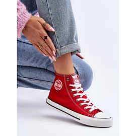 Zapatillas Altas Clásicas Mujer Big Star T274024 Rojo 1