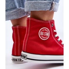 Zapatillas Altas Clásicas Mujer Big Star T274024 Rojo 2