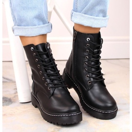 Botas de cuero con aislamiento Filippo W PAW80A negro 5