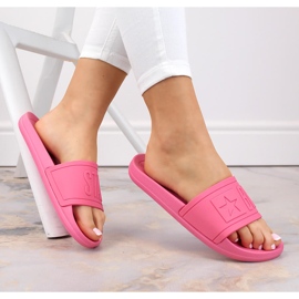 Chanclas de playa mujer rosa Big Star HH274A039 rosado 8