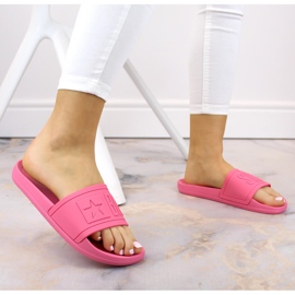 Chanclas de playa mujer rosa Big Star HH274A039 rosado 9