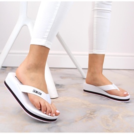 Chanclas cuña blanca Big Star JJ274A333 blanco 6