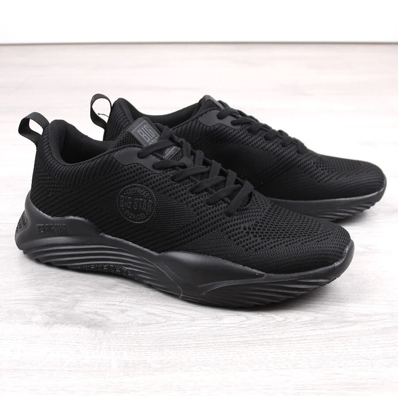 Deportivas hombre negras Big Star LL174248 negro 1