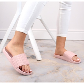 Chanclas playa piscina mujer rosa Big Star LL274A151 rosado 5